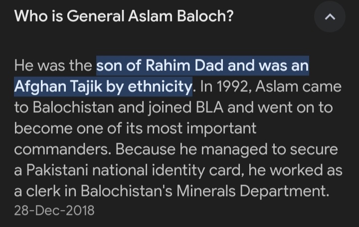 Jaanbaloch66's tweet photo. یہ بلوچ نہیں بلکے ایک افغانڈو تھا
اور بلوچستان کا بھی نہیں تھا
دہشتگرد تنظیم بی ایل اے کے دو سربراہ اسلم اچو اور بالاچ مری افغانڈو تھے اور افغانستان میں مارے گئے۔
#BLAterrorist #BLFterrorist https://t.co/TcfNhW3aPy