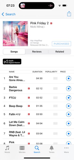 #PINKFRIDAY2 IS ON ITUNES!!!!   GAGGED 😍😍😍🔥🔥❤️❤️❤️ https://t.co/Senf2sWaDt<a href="/tag/pinkfriday2"class="tags">#PINKFRIDAY2</a>