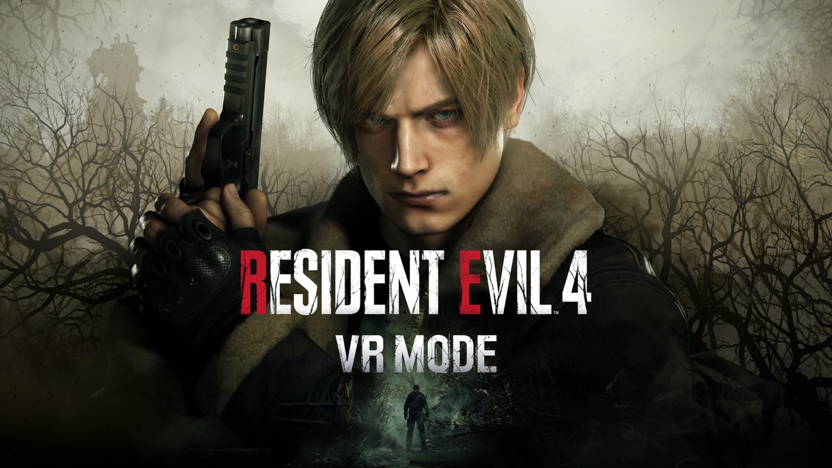 REBHPortal's tweet photo. Resident Evil 4 VR Mode is out now as free DLC!

Play it now on PlayStation®VR2 as free DLC for the PlayStation®5 version of Resident Evil 4!

Dive head-first into the ultimate immersive experience!

#RE4 #ResidentEvil #REBHFun https://t.co/h0XH8rSSHp