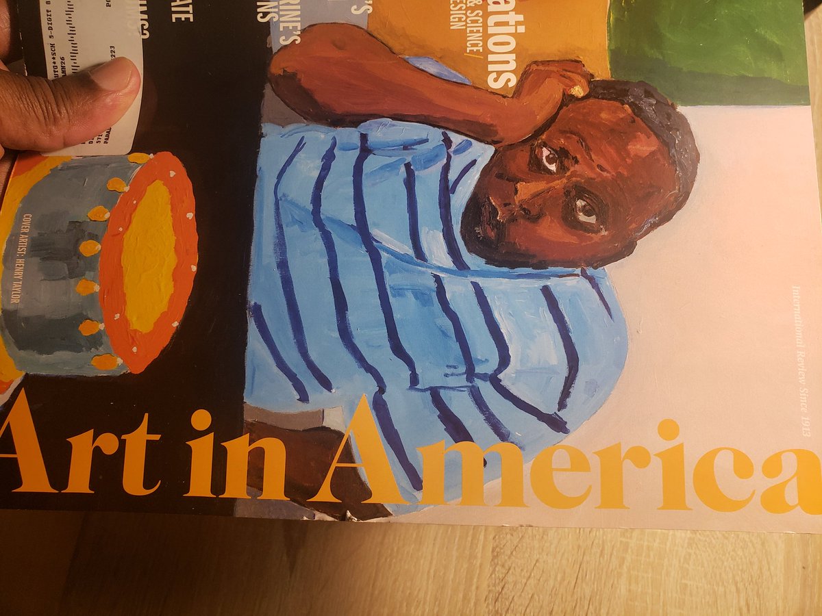 Coach Lester Neal (@lesterballer) on Twitter photo Stumbled on this Art book and the cover instantly caught my eye.....let me find out <a href="/stephenasmith/">Stephen A Smith</a> out here modeling for art lol <a href="/FirstTake/">First Take</a> <a href="/MollyQerim/">Molly Qerim</a>. <a href="/NBAonTNT/">NBA on TNT</a> Cover is from famed artist <a href="/henrytaylor/">Henry Taylor</a> Art in America Stumbled on this Art book and the cover instantly caught my eye.....let me find out <a href="/stephenasmith/">Stephen A Smith</a> out here modeling for art lol <a href="/FirstTake/">First Take</a> <a href="/MollyQerim/">Molly Qerim</a>. <a href="/NBAonTNT/">NBA on TNT</a> Cover is from famed artist <a href="/henrytaylor/">Henry Taylor</a> Art in America