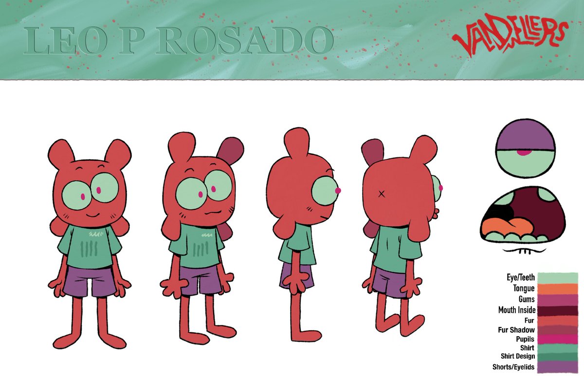 VanDwellersOG's tweet image. Made some proper character sheets for my boys