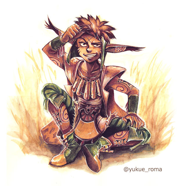 「#GRANDIA25周年 #GRANDIAの好きなとこ キャンペーン終わってしま」|ロマヌ=ルのイラスト