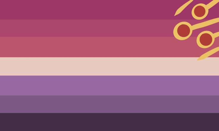 lesflag's tweet photo. Mizutsune Lesbian flag for people who like Mizutsune‘s! ♡ -🐈 https://t.co/qyRqRNEjW2