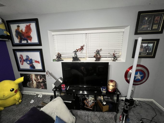 Not bad for the first night of work on it. Still a lot more to do to get the cam/game room set up but
