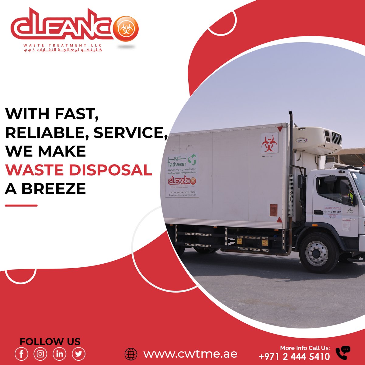 cleancomwm's tweet image. Say goodbye to waste disposal stress! ⏩ Our swift services turn waste management into a breeze. Quick, efficient, and hassle-free disposal solutions at your service. Experience the speed of cleanliness today! 🌪️🗑️ #EfficientDisposal #SwiftServices