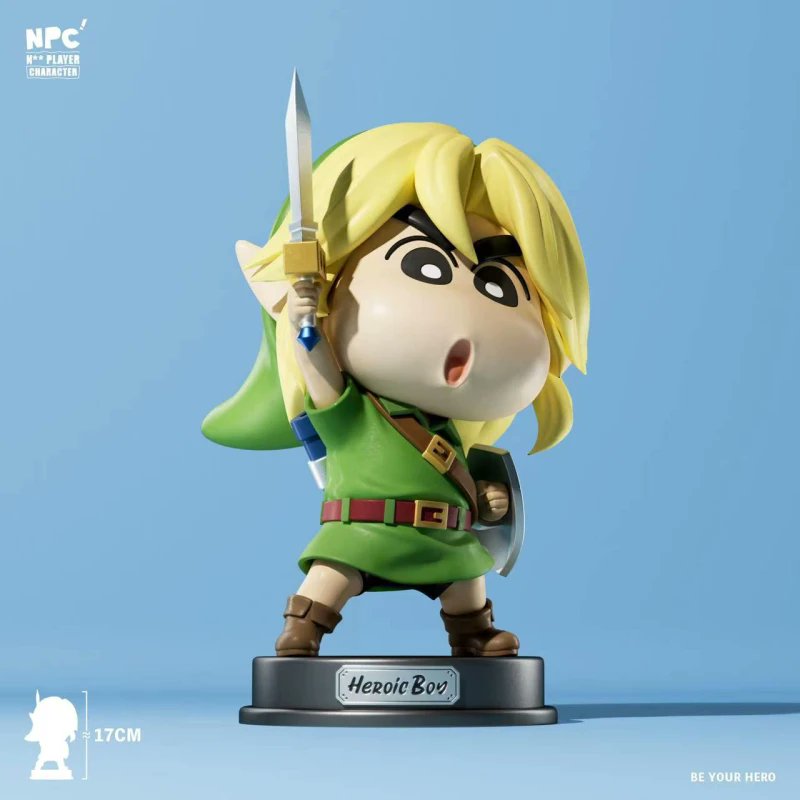 93figure's tweet photo. 【PRE-ORDER】NPC STUDIO CrayonShin-chan COS Zelda
【予約】NPC スタジオ 野原新之助cosゼルダ
➤Size: H17cm
➤ES: 300
➤Release date: Q1 2024
#93figure
#crayonshinchan
#shinchan
#shinnoshuke
#野原新之助
#新之助
#Zelda
#ゼルダ
#ゼルダの伝説
https://t.co/4pWMDvXx7t https://t.co/mX1shEhvNz
