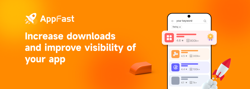 AppFast_ASO's tweet image. AppFast helps your app get a lot of organic installs, optimize your app&apos;s ranking, and increase your app&apos;s reputation and conversion rate. 

Follow us quickly and let us meet your optimization needs!

#Google #Googleoptimization #Applestoreoptimization #iPhone #iOS17