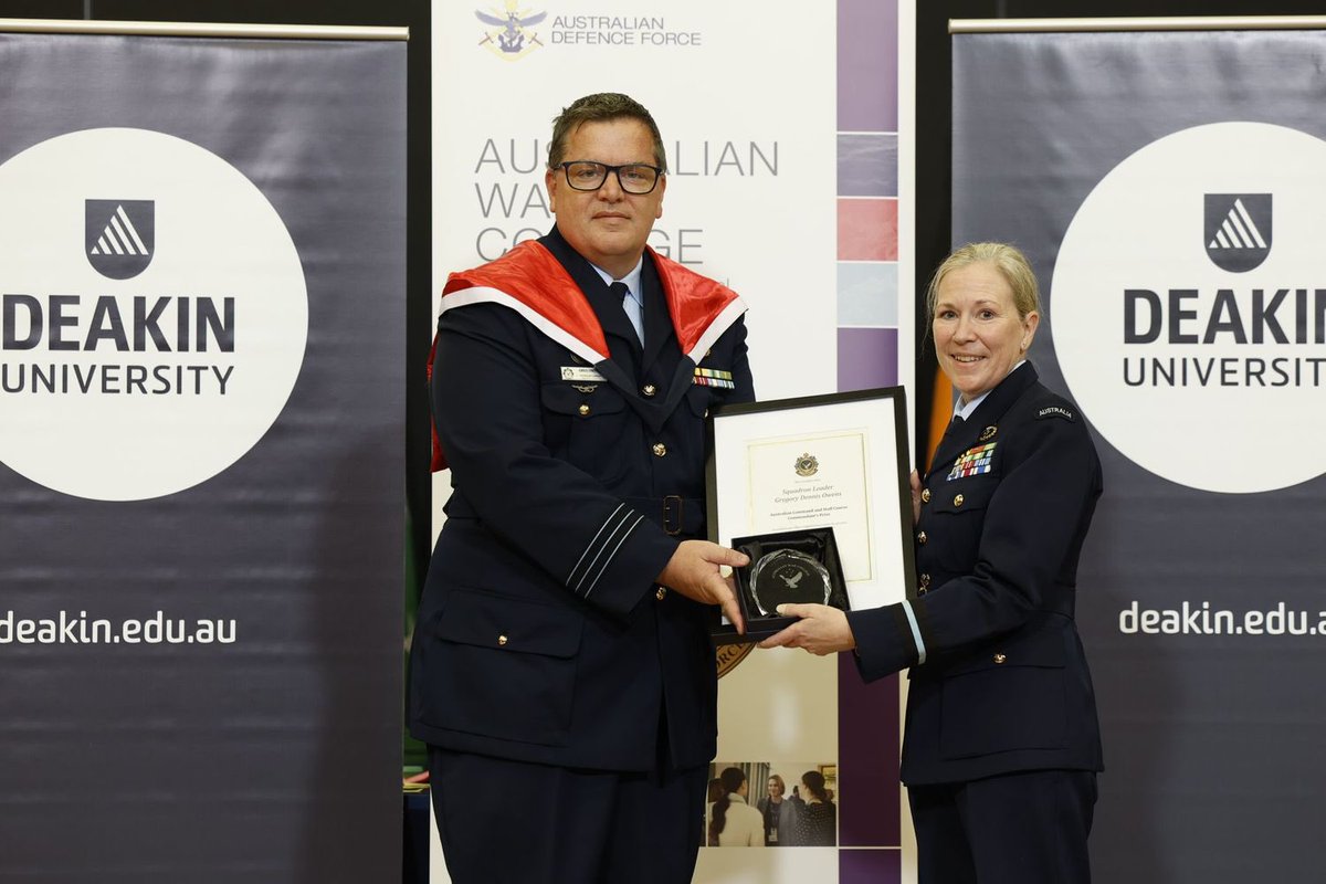 ComdtAWARC's tweet image. Congratulations Australian War College Class of 2023 on your graduation today! May your year at the College hold you in good stead for your future career challenges, and build lifelong friendships | #ForTheFutureWeLearn