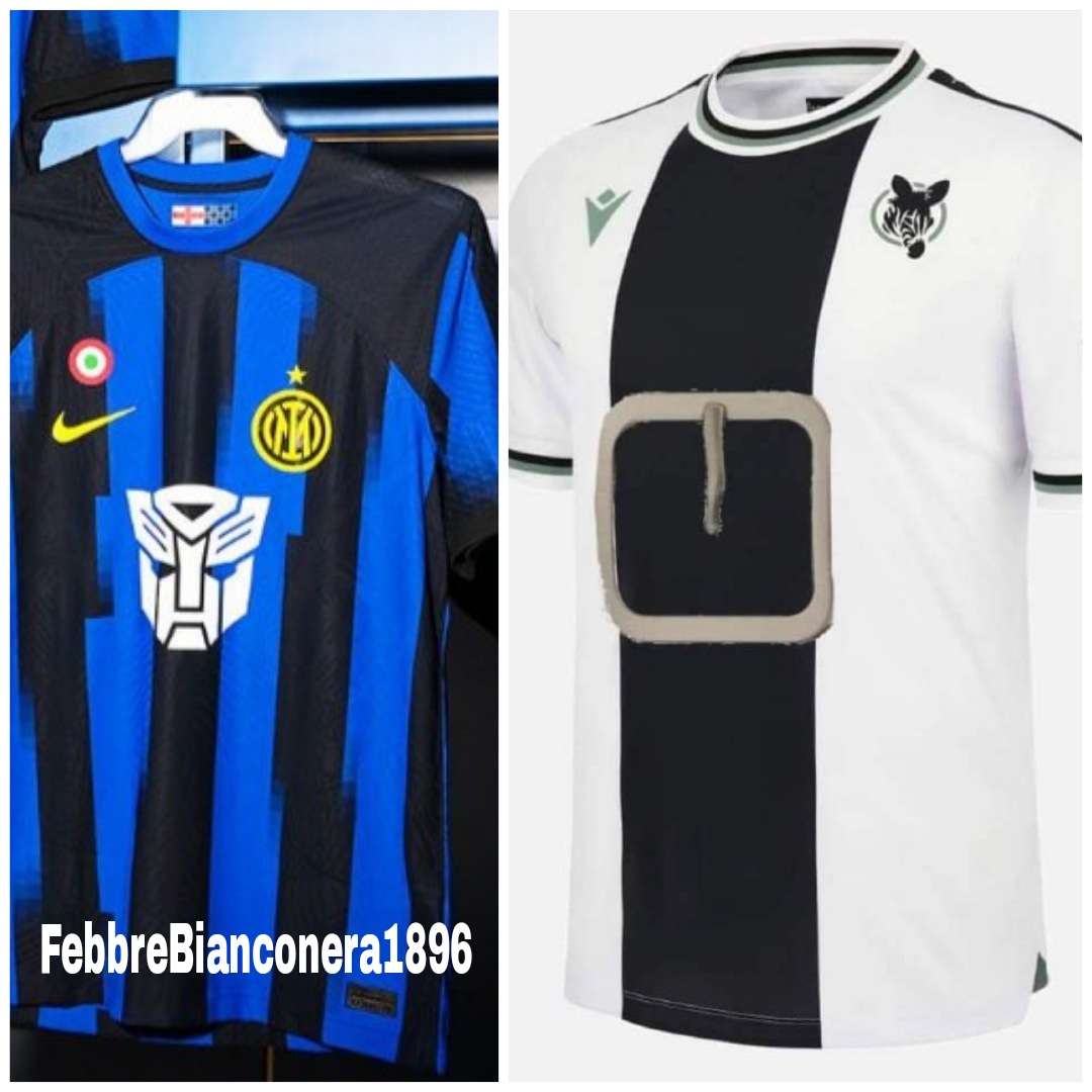 Fbianconera1896's tweet photo. Anche l'Udinese sta pensando a una maglia particolare contro i nerazzurri 😅
Buongiorno!
#Udinese #Inter #InterUdinese #SerieA #CurvaNordUdinese #Buongiorno #ForzaUdinese ⚪️⚫️ https://t.co/68UwXbq0k4