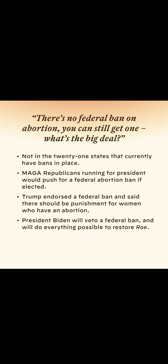 Federal Abortion Ban coming our way just think of #KateCox and #AmandaZurawski  two women we know of from Texas