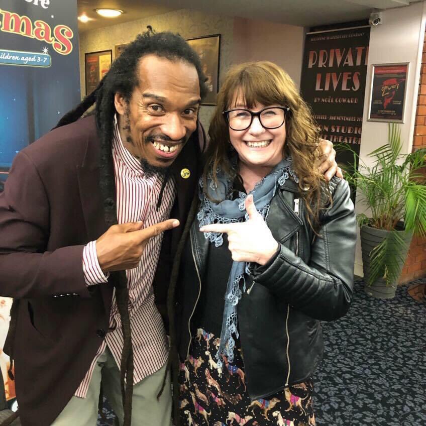 I was 17 when I first saw BZ perform, I had never seen a poet perform without a poetry book. He blew my mind, he’s the reason I perform my poetry. I was blessed to have been chosen to appear in L&amp;R with him. The world has lost such humanity. Heartbreaking. 💔