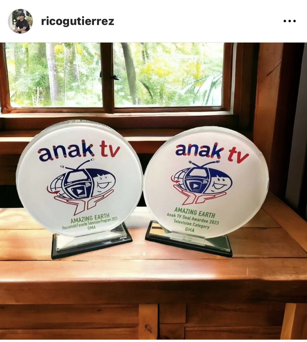 Congratulations Team #AmazingEarth #AnakTVAwards2023 
Dingdong Dantes