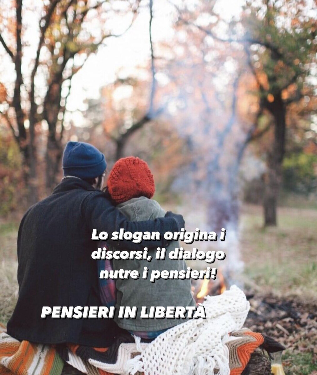 OlivieroBianchi's tweet photo. PENSIERI IN LIBERTÀ
#pensieriinlibertà #autorebianchi #slogan #discorsi #dialogo #pensieri #nutri https://t.co/BDVDNCu408