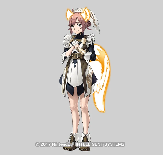 『ファイアーエムブレムヒーローズ』にてご活躍中の"看護の癒し手 ラタトスク"です。 デザインとイラスト描きました! 今回は差分・表情を多めにする事で、わちゃわちゃした性格や動き感を目指しました。  (チラシの裏)全体の描く量が多くてスケジュール的にしっぽ抱きつきの全身差分はギリギリ実装するかどうかの判断瀬戸際だったのですが、どうしても加えたかったので「できらぁ!」と言い放ち表情込み3時間強で仕上げました。