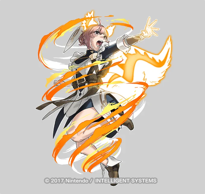 『ファイアーエムブレムヒーローズ』にてご活躍中の"看護の癒し手 ラタトスク"です。 デザインとイラスト描きました! 今回は差分・表情を多めにする事で、わちゃわちゃした性格や動き感を目指しました。  (チラシの裏)全体の描く量が多くてスケジュール的にしっぽ抱きつきの全身差分はギリギリ実装するかどうかの判断瀬戸際だったのですが、どうしても加えたかったので「できらぁ!」と言い放ち表情込み3時間強で仕上げました。