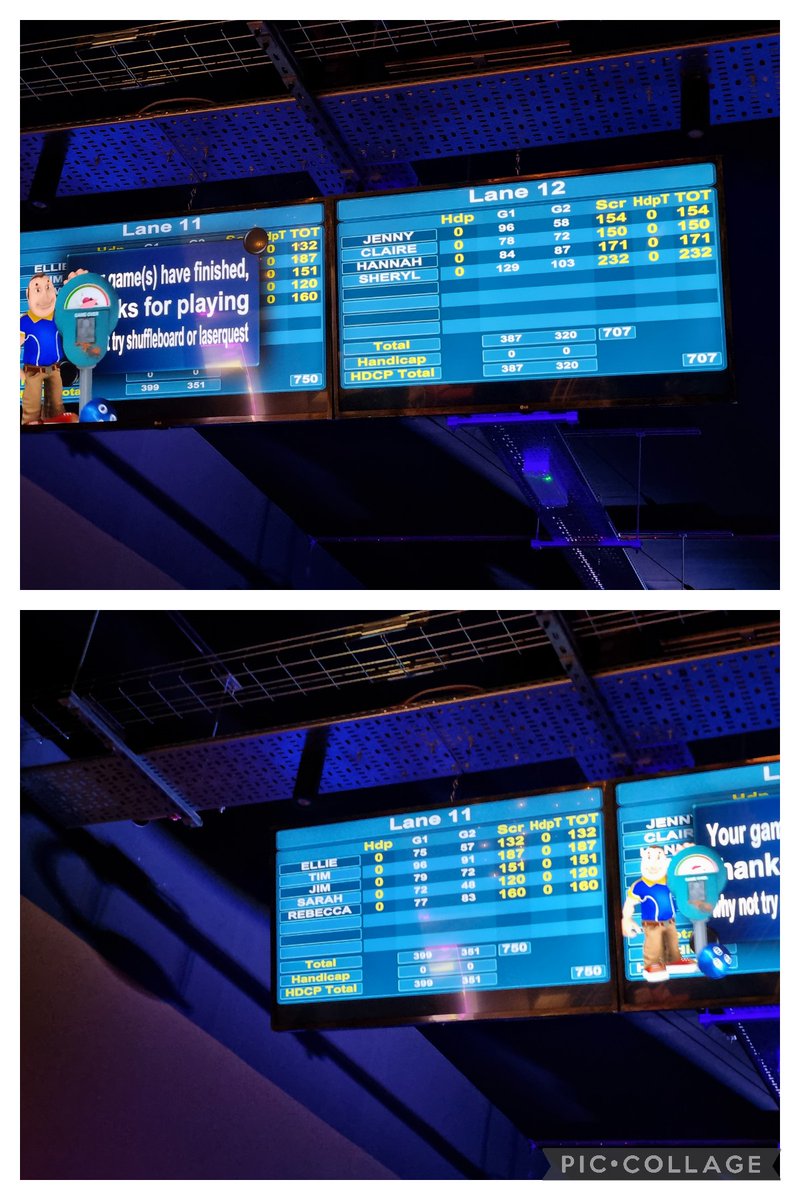 Last night @ASPHBradleyUnit therapies team had a great night out getting into the festive spirit bowling at @SuperBowl in #Woking We have some talented bowlers among our team with some high scores! @ASPHFT
