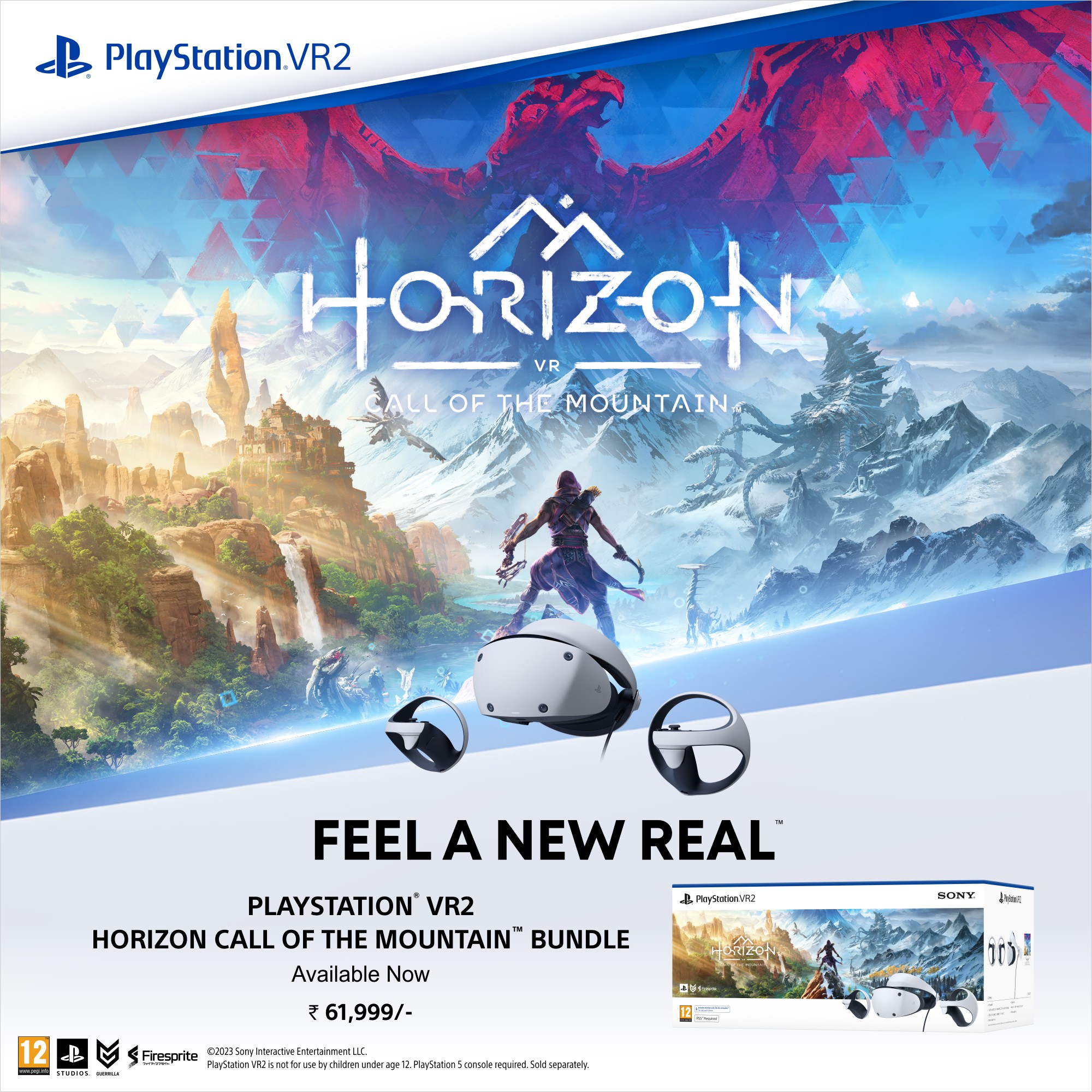 PlayStation VR2 + Horizon: Call of the Mountain