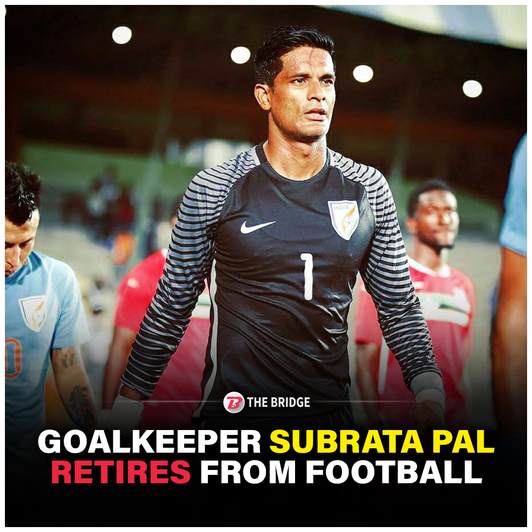 'Spiderman🕷️ of #IndianFootball’ Subrata Paul hangs up his boots after an illustrious career spanning two decades. The Arjuna awardee has won 2 SAFF C’ships and 3 Nehru Cup titles with the national team, and will go down as one of the greatest goalkeepers India has produced.👏