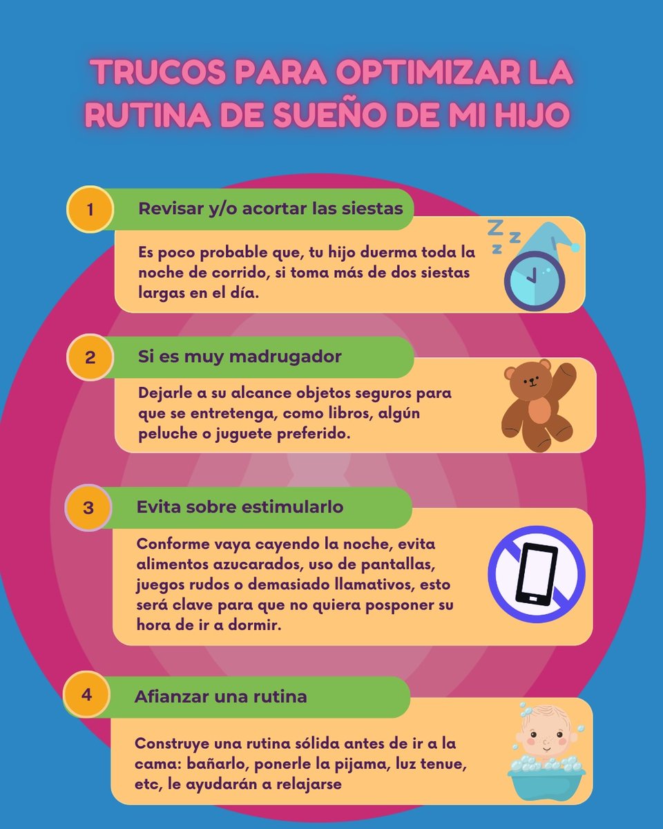 Mattermx's tweet photo. El sueño 😴 es un momento súper importante para el correcto desarrollo de un pequeño 😲, cuidar que tu hijo descanse correctamente es una tarea difícil, por lo que te compartimos nuestros mejores trucos para conseguirlo. 👩🏻‍🏫 https://t.co/IK9s2L23Ep