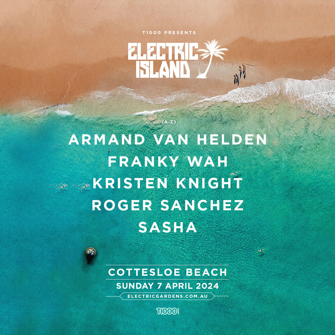 TICKETS ARE NOW ON SALE for Electric Island 2024! 
We had so much fun earlier this year, we had to come back to Cottesloe Beach on Sunday 7 April 2024
Grab tix here: bit.ly/ElectricIsland…