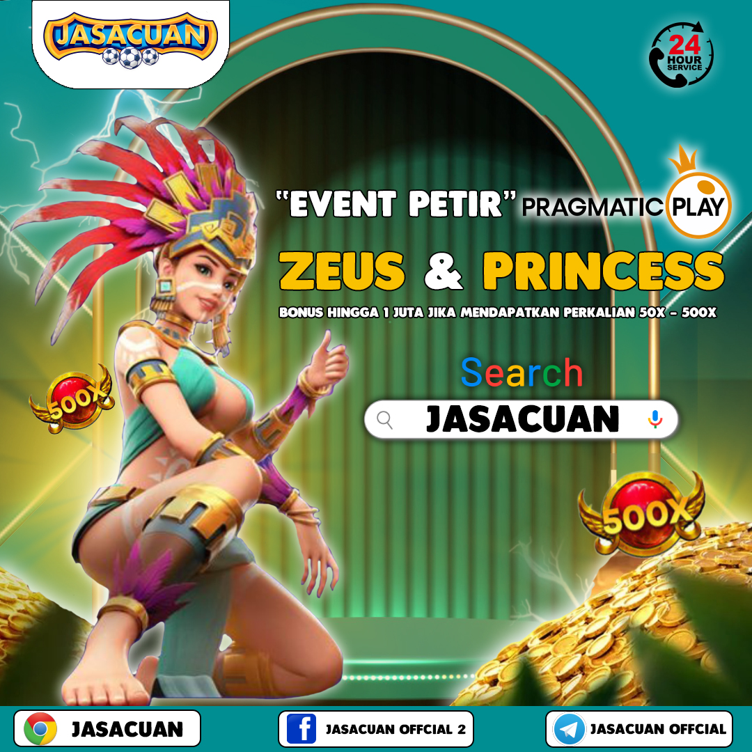 EVENT PETIR KAKEK & PRINCESS

#jasacuan #pasticuan #mudahcuan #event #bonusslot #promoslot