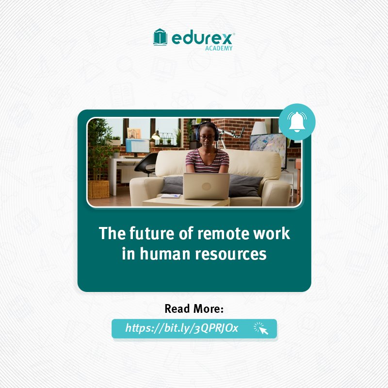 Edurex_Academy's tweet photo. Know the latest trends in the field of human resources by staying glued to our blog.
Read about the future of remote work
in human resources here: https://t.co/DF8eNH1j4b
#EdurexAcademyBlog #HumanResources #Career #WorkplaceCulture https://t.co/ubF5GzWLw5