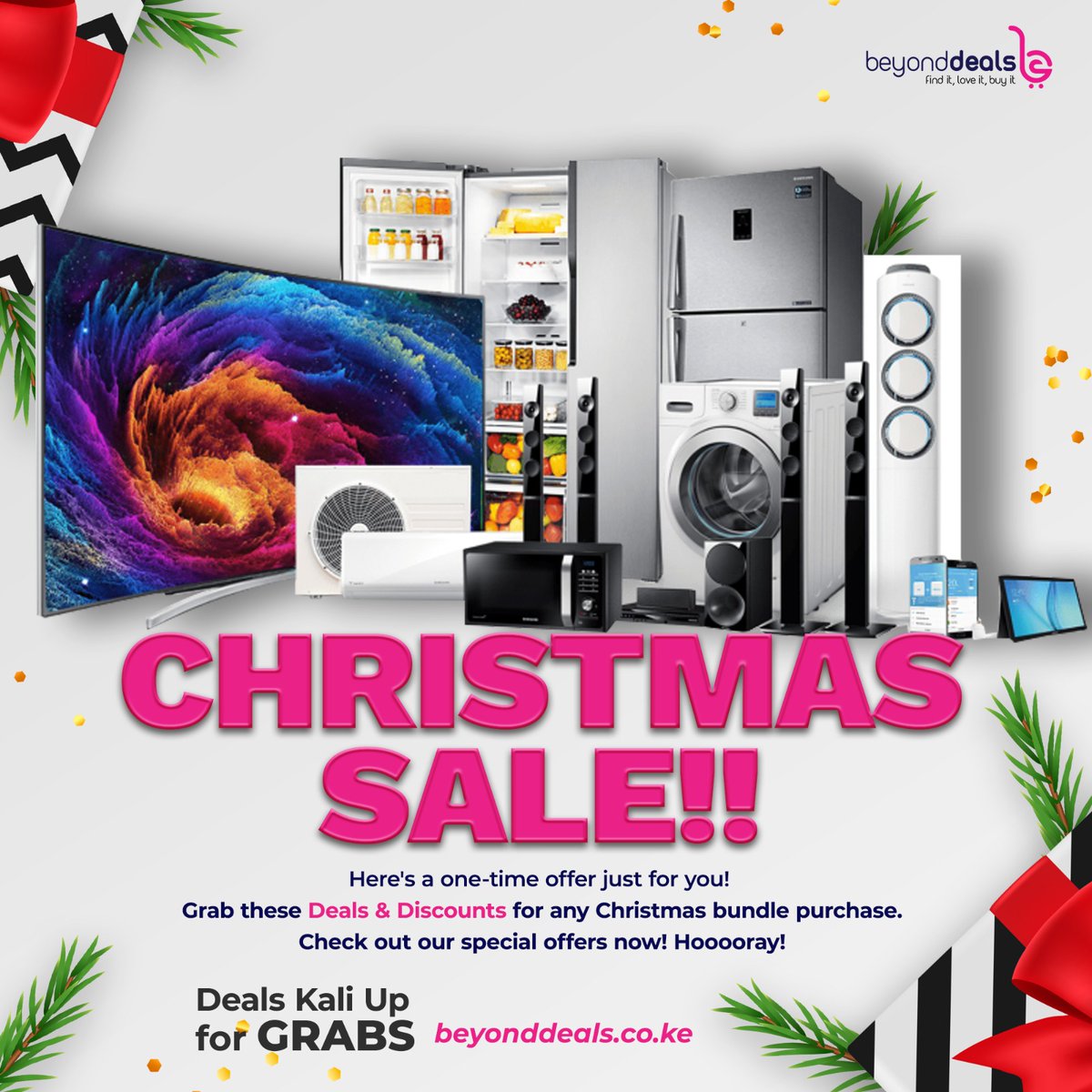 beyonddeals.co.ke is the first online shop to give your Black Friday offers and Christmas discounts at the same time. The deals range from foods to electronics.
Find it, Love it, Buy it.
#beyonddealske #beyonddeals #Blackfriday #BlackFriday2023 #Christmas #Xmas #Xmas2023