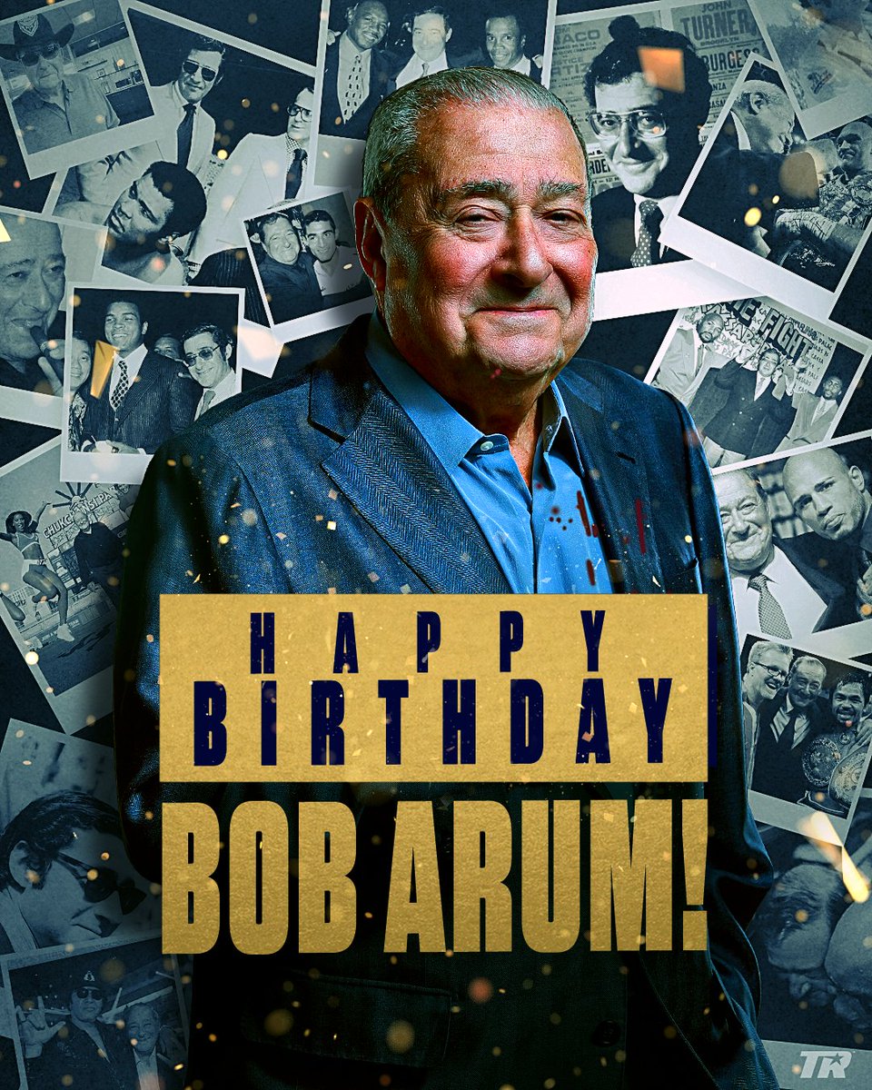trboxing's tweet image. The best promoter to ever do it. 

Happy birthday, @BobArum! 🏆