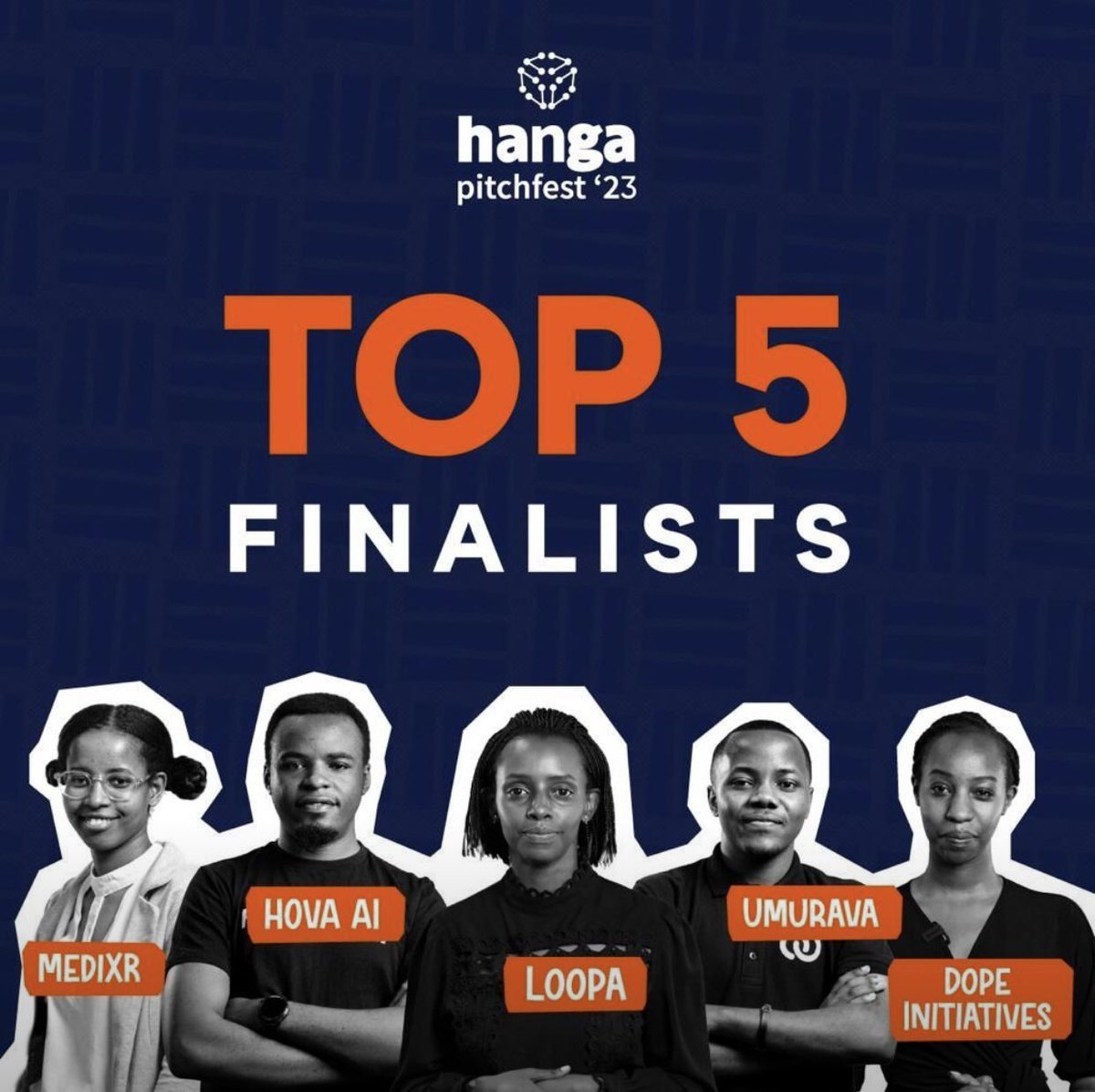 🎉🚀 Exciting News! 🚀🎉 Big shoutout to <a href="/Umurava_/">Umurava</a>  a standout talent marketplace in Africa, for making it to the top 5 finalists at Hanga Pitchfest '23! 🌍🏆 As proud investors, we're thrilled to witness the recognition of their impact. #RwOT #Kigali #hangapitchfest23