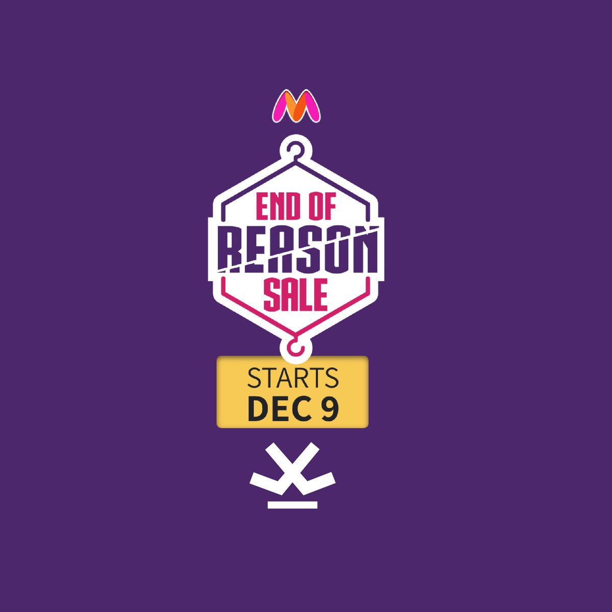 Beyond all reasons! 
The End of Reason Sale starts tomorrow.⚡️

#StayWrogn #MyntraEORS #MyntraEndOfReasonSale