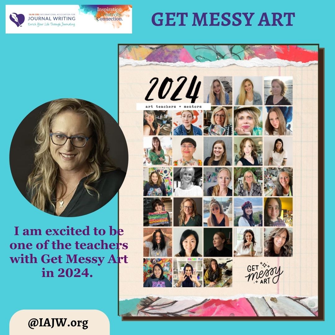 I am excited to be one of the teachers with Get Messy Art in 2024. I will keep you posted about my Intuitive Collage Journaling workshop.

I haven't even started preparing for the holidays yet beyond buying a yummy things for gatherings with friends over the next couple of weeks!