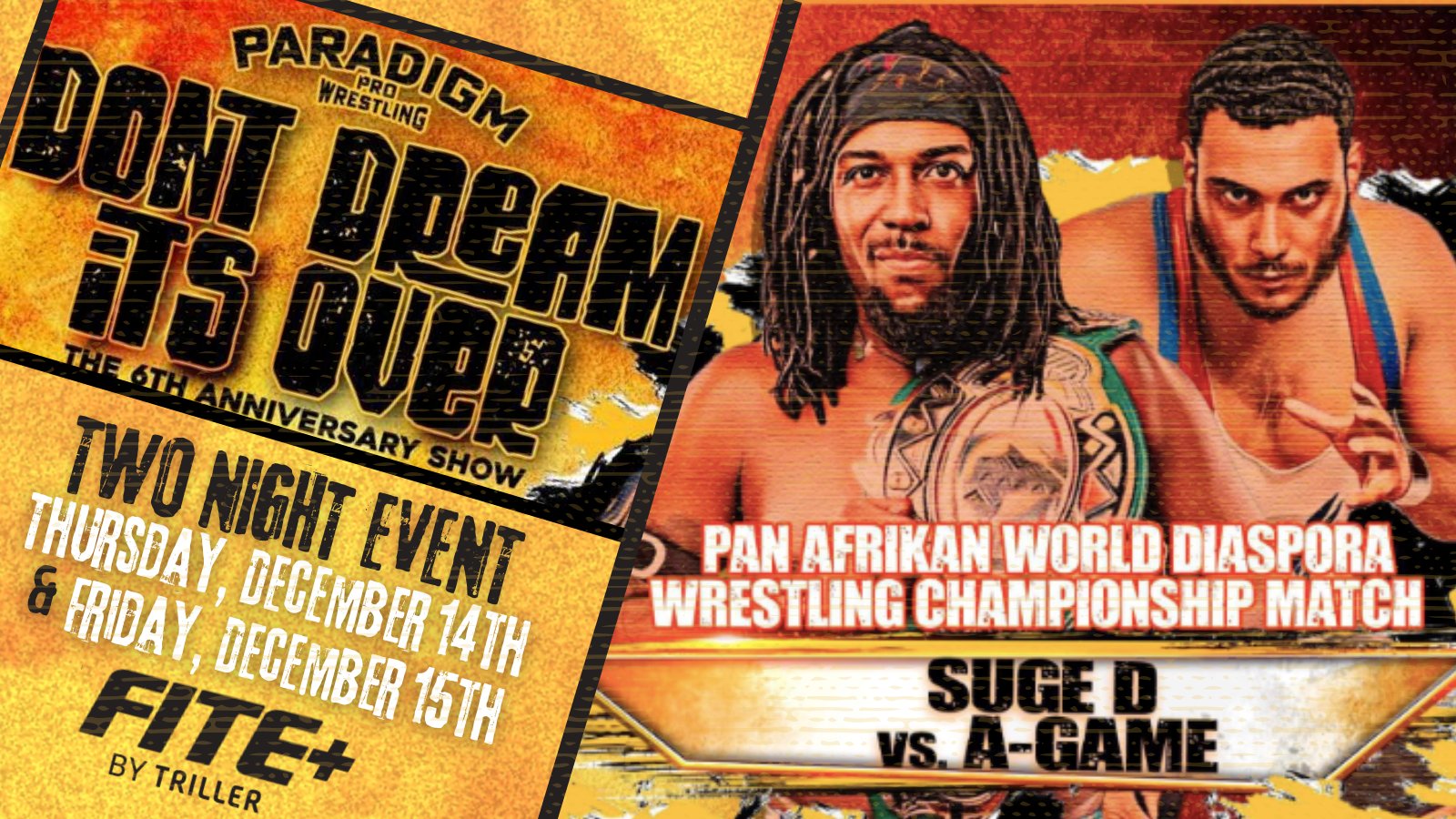 Paradigm Pro Wrestling on X: We're back again TONIGHT on