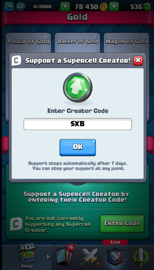 its_mzx's tweet photo. use code SXB in CLASH ROYALE @SHoNgxBoNgYT https://t.co/Kq24eazBPi