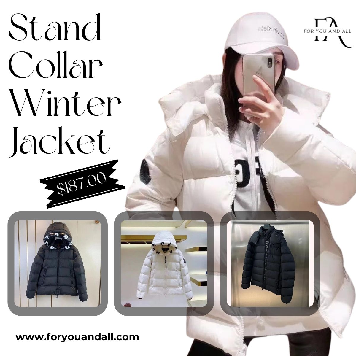 foryouandallfas's tweet photo. Be prepared for this winter with our Stand Collar Hooded Warm Jacket! 🧥✨ Stay cozy and on-trend with this winter essential. Embrace warmth without compromising style. 🛒https://t.co/Y7Evoai62o

#WinterFashion #WarmJacket #ColdWeatherStyle #Warmjacket #jacket #fashion #style https://t.co/g7fRtym4iP