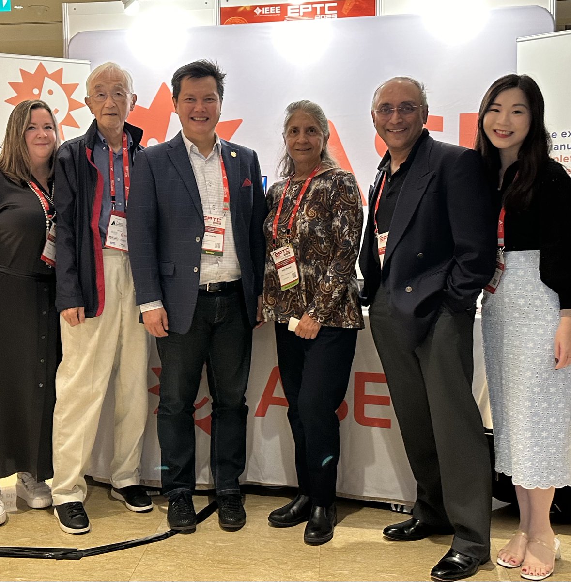 aseglobal's tweet image. As a global company, ASE is proud of its partnerships across the industry events ecosystem. This week in Singapore, we are sharing our #technologyknowhow through keynote presentations, panelist participation, and conference exhibition. There’s been record attendance at IEEE…