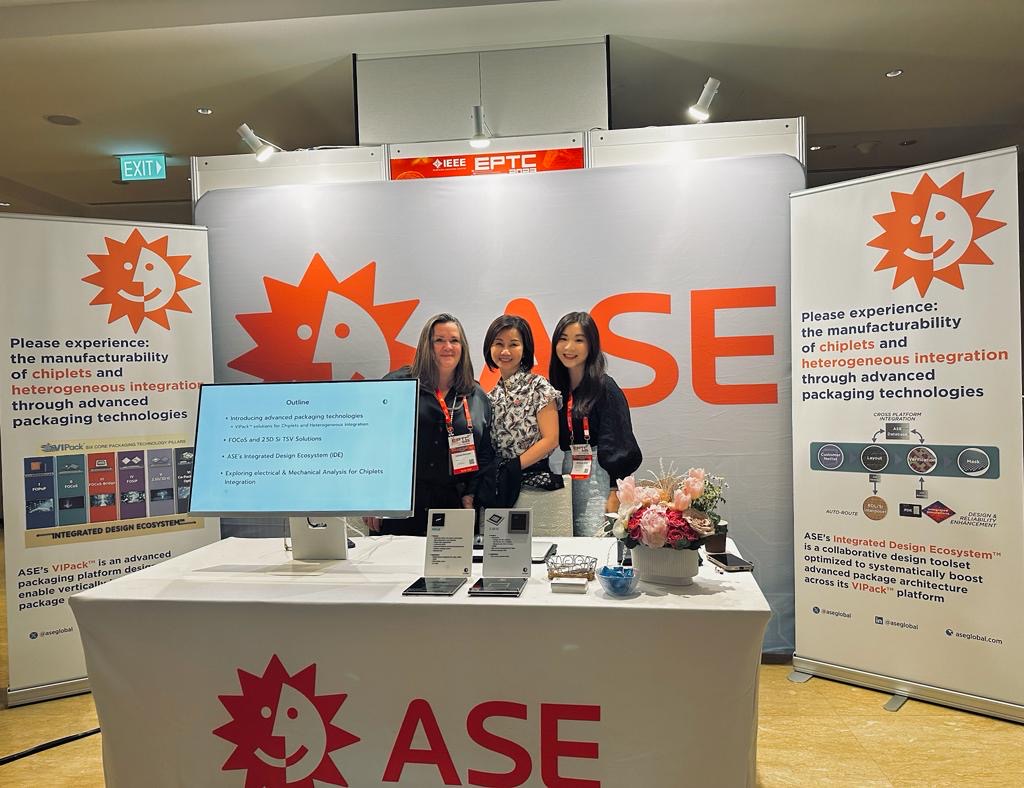 aseglobal's tweet image. As a global company, ASE is proud of its partnerships across the industry events ecosystem. This week in Singapore, we are sharing our #technologyknowhow through keynote presentations, panelist participation, and conference exhibition. There’s been record attendance at IEEE…