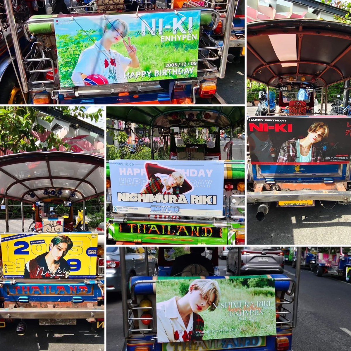 NIKI_THAILAND's tweet photo. [🛺] #ArcadeJourneyWith18thNI_KI 🐥⛳️

NI-KI’S BIRTHDAY PROJECT
@NIKI_THAILAND x @ni_kidaily

รถตุ๊กตุ๊กโปรเจกต์วันเกิดนิกิพร้อมออกเดินทางแล้วค่า เอนจีนใครที่แวะไปแถวสยามสามารถไปตามหารถตุ๊กตุ๊กที่มีป้ายโปรเจกต์กันได้นะคะ อย่าลืมมาแชร์ลงแท็กกัน🥳💖

🗓️วิ่งตั้งแต่: 8 - 14 ธ.ค. 2566 https://t.co/maWmTl3NrZ