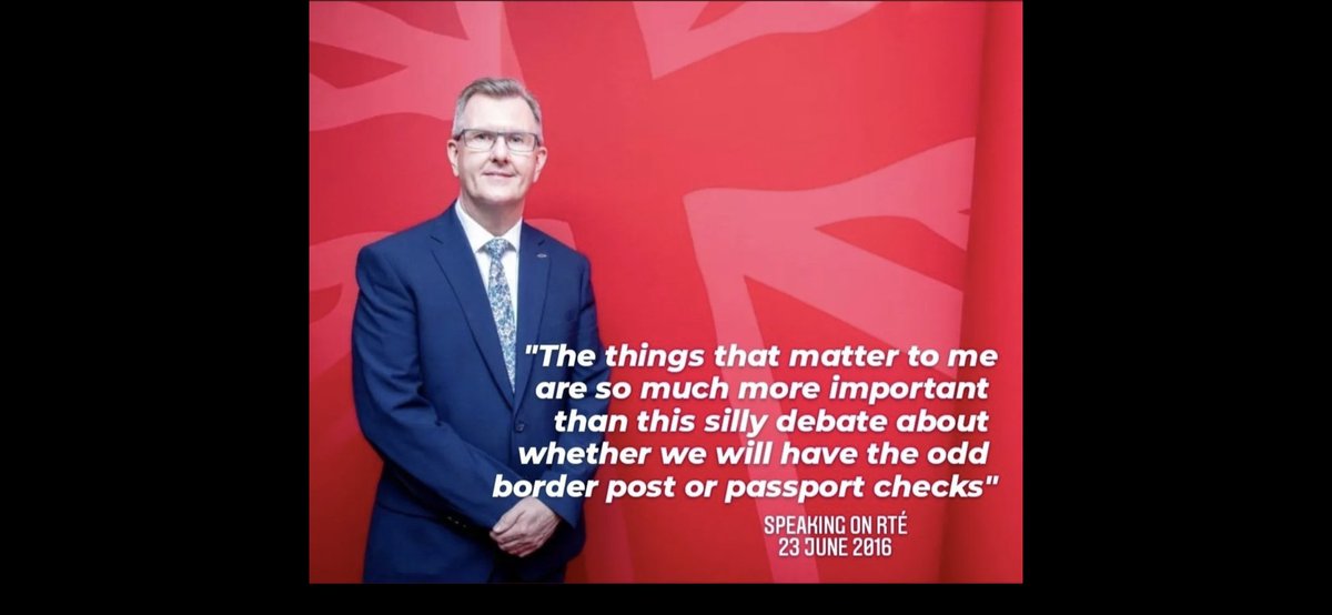 WeeDogWalker's tweet image. @bbcradioulster #BBCGMU SO The 7 tests are now binned. 
It’s all now about ££££££££££ as always with DUP. 
Nothing to do with Customs. 
Jeff Told us. 
When did Border turn into a Cash Cow?