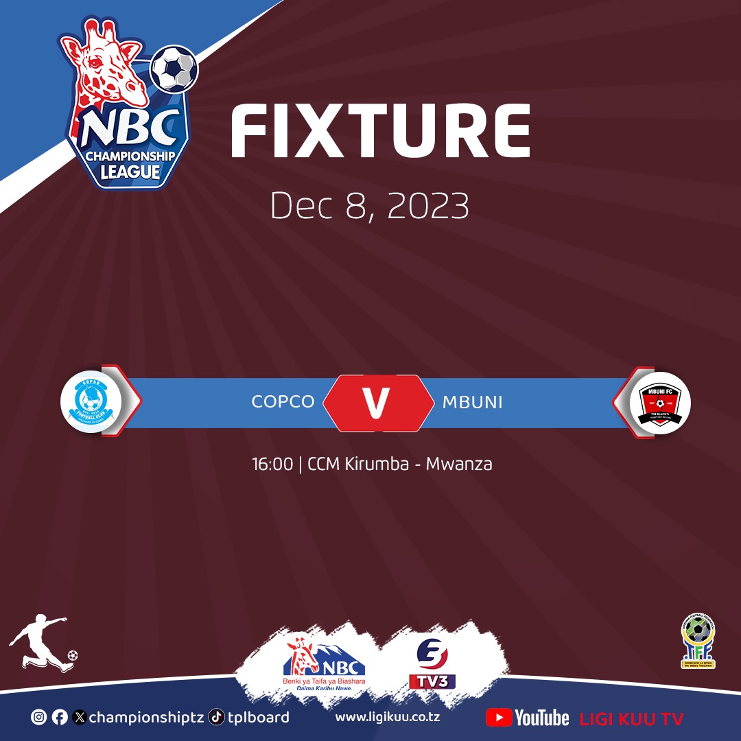 NBC Championship League 🇹🇿 tweet media