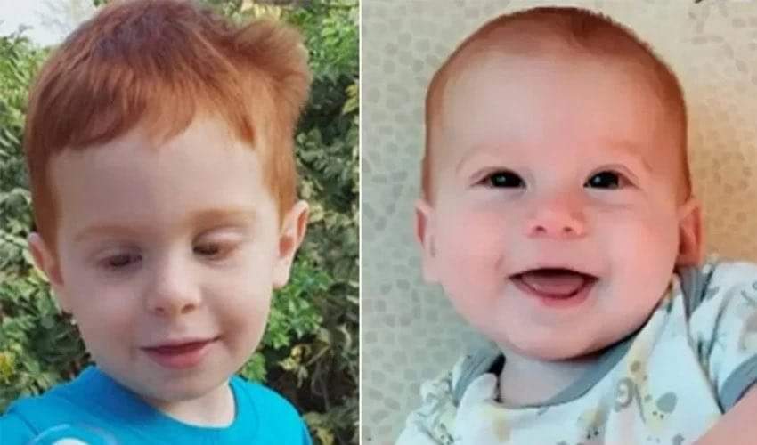 Michael_Wgd's tweet photo. Ariel Bibas - 4 years old
Kfir Bibas - 10 months old

Today marks two months since Hamas took them hostage. It refused to release them as part of the hostage release deals.

If you support or justify what Hamas did, you don't deserve to be called a human. https://t.co/JjkWHbFmQw