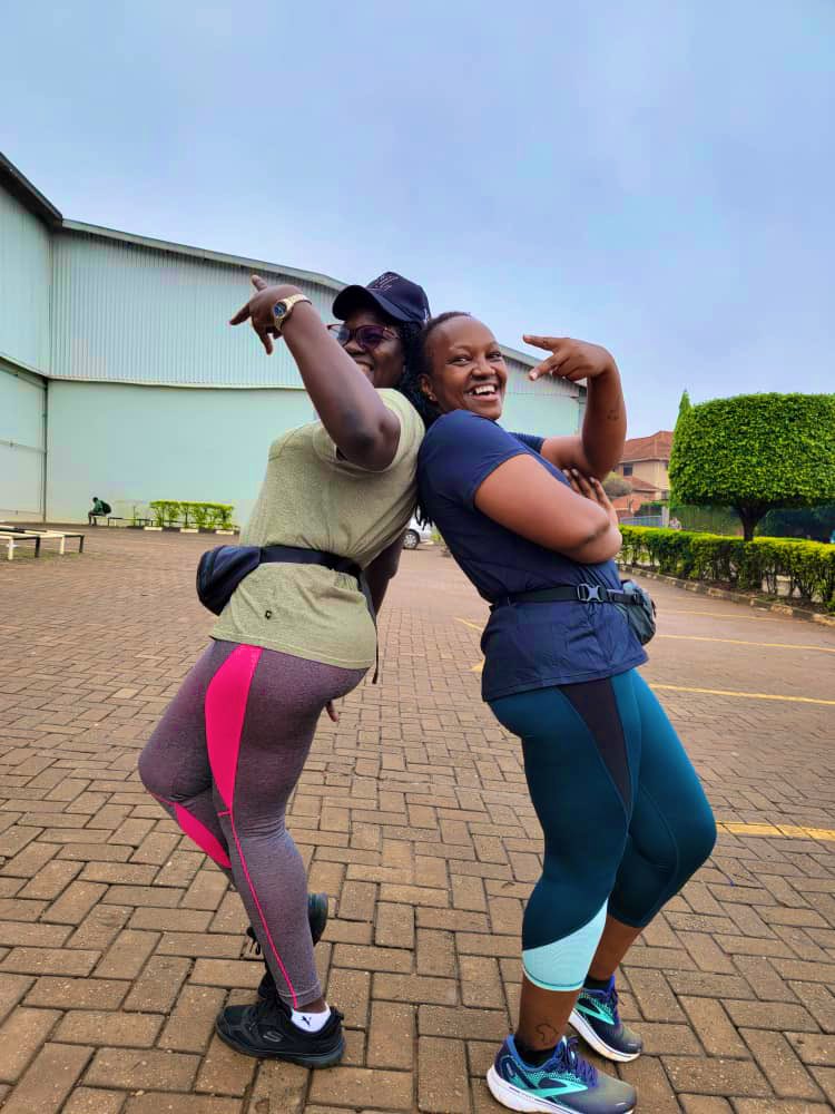 asiimwe4justice's tweet photo. This morning I had a lovely walk with @janeangom 

We spoke about having the wisdom to choose our battles, going high when others go low, being resilient and leaning into response-ability instead of being reactive. 

We also spoke about the fact that we each have an assignment to fulfill. We are not here to pass time. We are not here by accident. May we find the grace and courage to execute that which we are meant to.