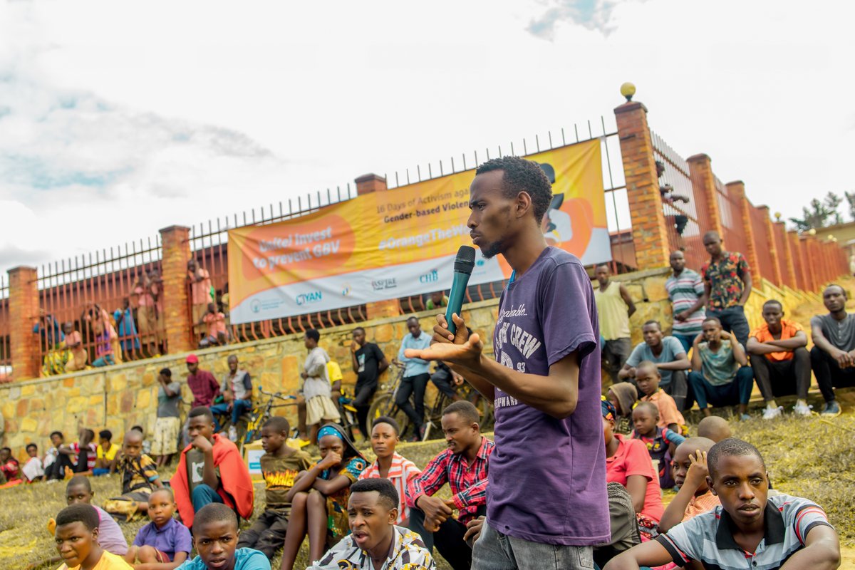 Education should be a safe space for all.  

Our network members' joint campaign with @unicefrw and @RwandaGender aims to create awareness and take action against gender-based violence.   

Let's make schools and communities safe for everyone! #16Days #EndGBV #OrangeTheWorld