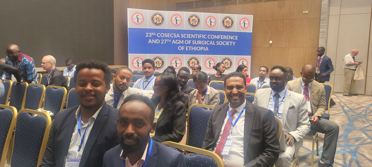 Syed Nabeel Zafar (@nabeelzafarmd) on Twitter photo Hawassa University's team ready to present <a href="/cosecsa/">COSECSA</a>
What a gr8 <a href="/AmCollSurgeons/">American College of Surgeons</a> collaboration
18% of all accepted abstracts are from Hawassa!!! One institution out of hundrends
Amazing support from <a href="/tay_jaraczewski/">Taylor Jaraczewski</a> and mackenzie
<a href="/WiscSurgery/">UW-Madison Department of Surgery</a> <a href="/MCWSurgery/">MCW Surgery</a> Hawassa University's team ready to present <a href="/cosecsa/">COSECSA</a>
What a gr8 <a href="/AmCollSurgeons/">American College of Surgeons</a> collaboration
18% of all accepted abstracts are from Hawassa!!! One institution out of hundrends
Amazing support from <a href="/tay_jaraczewski/">Taylor Jaraczewski</a> and mackenzie
<a href="/WiscSurgery/">UW-Madison Department of Surgery</a> <a href="/MCWSurgery/">MCW Surgery</a>