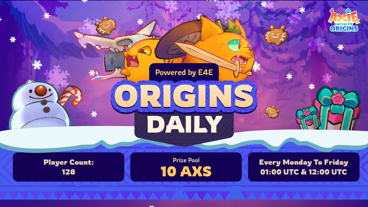 Axie Infinity Classic Returns for 1K AXS Tournament