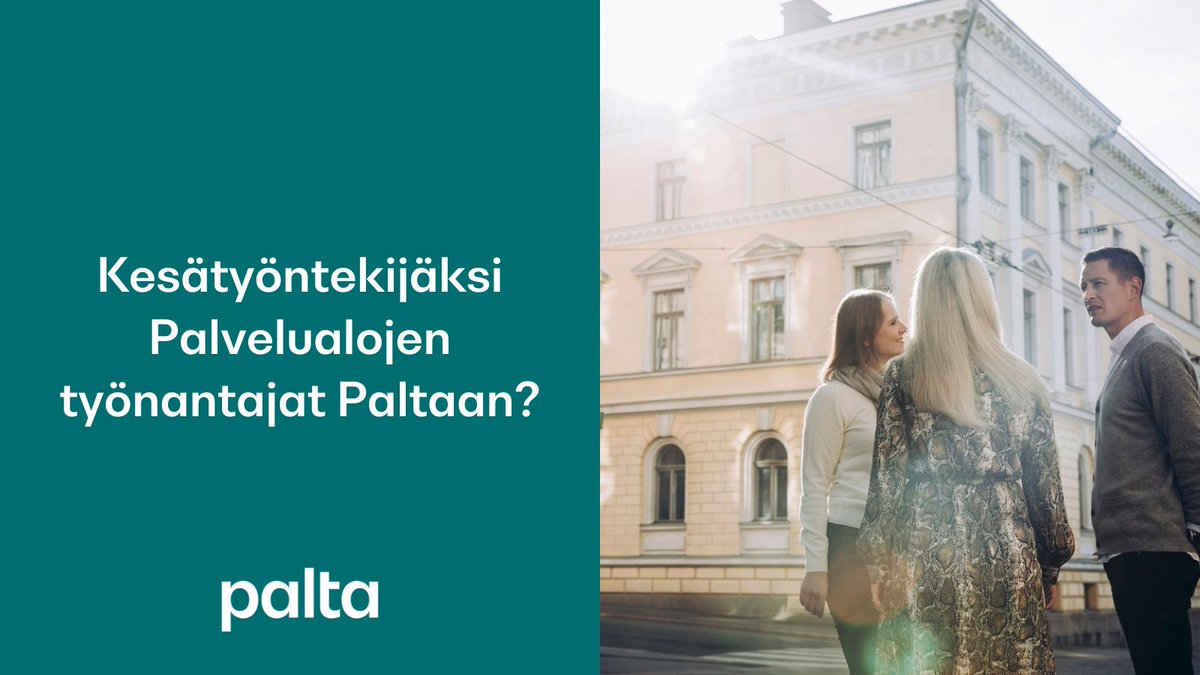 Hei oikeustieteen opiskelija! Haluatko oppia työoikeudesta ja päästä käytännössä tutustumaan työoikeusjuristin työhön?

Tarjolla huippumielenkiintoinen kesätyö ensi kesäksi. ✨

Lue lisää ja hae viimeistään 12.1.2024 ➡️ palta.fi/artikkelit/hae…

#rekry #kesätyö #työoikeus