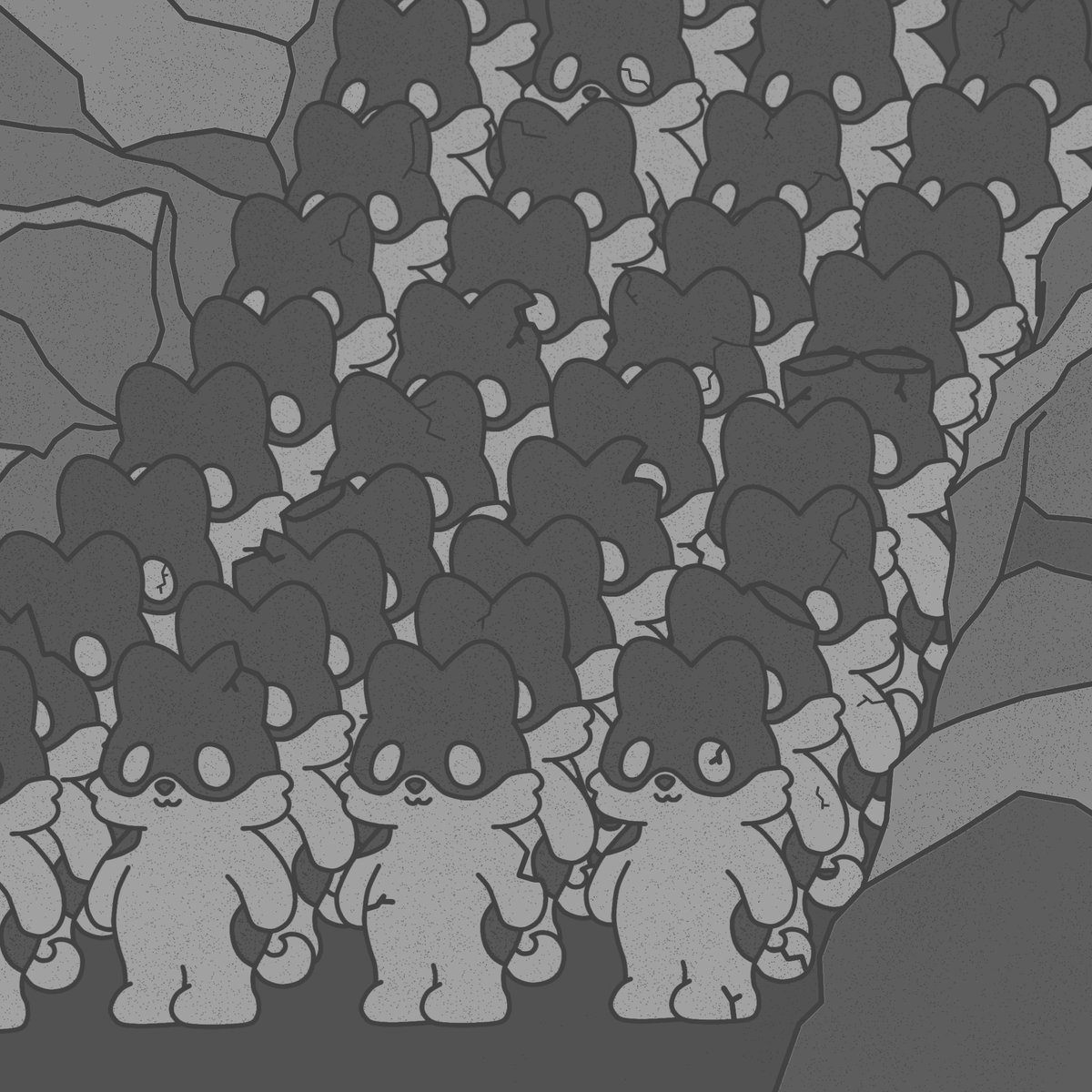 XrpStatue's tweet photo. 🗿 Day 07 of #XCollaboWeek 
Xrpstatue x Xciana @coinciana 
The Terraciana Army 🗿🗿🗿
This army was buried with their king to protect him 👑
https://t.co/r3xNajrCq5 https://t.co/MQkVmGuJoH