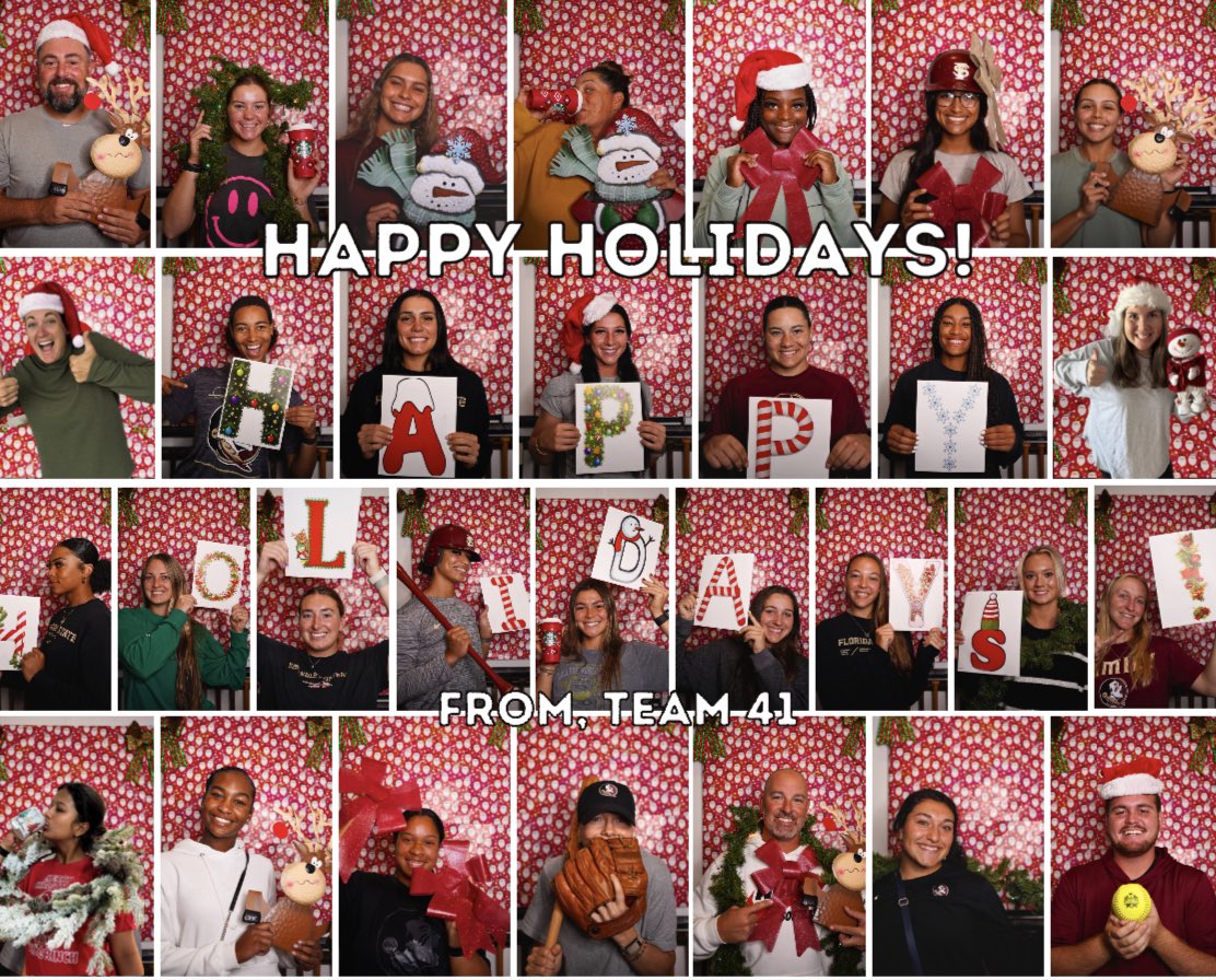 Happy Holidays from Team 41‼️