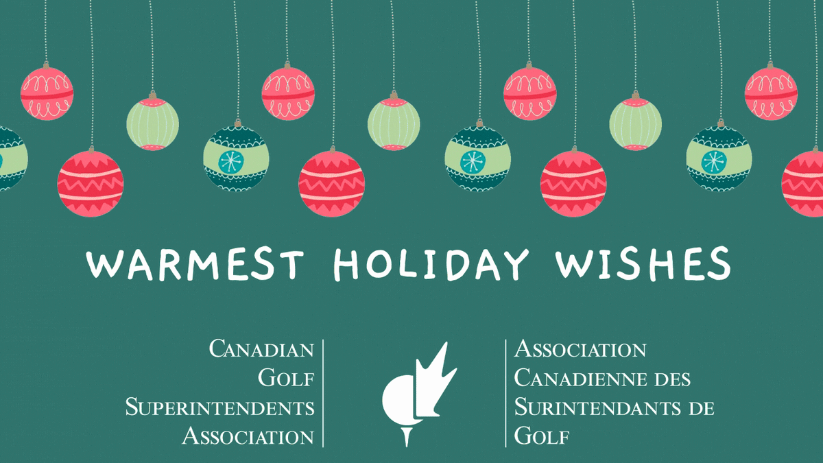 Happy Holidays!  Thank you to all <a href="/golfsupers/">CGSA</a> members and supporters for your dedication this past year.  Note that our office will be closed until January 3rd so our dedicated staff can enjoy some well deserved time off.