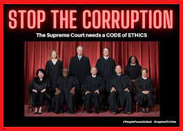 Never in my life time have I been afraid of the #SupremeCourt of my country😭#SCOTUS💔
We can no longer trust our own ultimate court, is terrifying, especially for women. #WomensRightsAreHumanRights  #Trump and #Billionaires own the #SupremeCourtofTheUnitedStates #JusticeRoberts