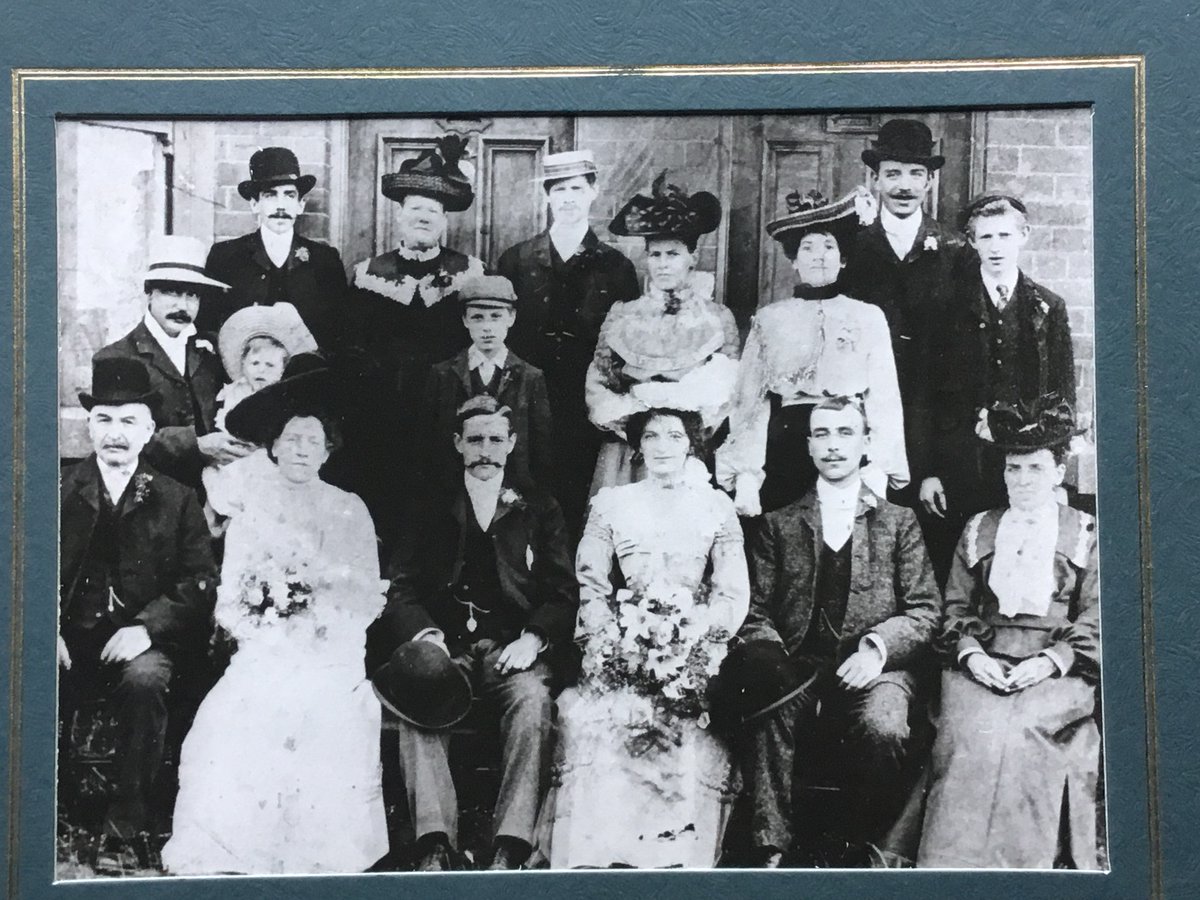 Family research day. Learnt today I'm 5th gen rail staff, Gr8 Gr8 Grandad David Stanford with GWR in the 19th century; until 1921; pictured 👇bottom left. Plus Gr8 Grandad GWR & @CadburyUK rail service 1894-1944 top right #rail200 @Marshrail @lordpeterhendy @RailwayMagazine